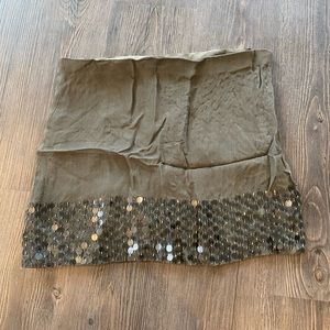 Sequin Mini Skirt